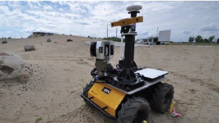 Programmable Husky A200 UGV mobile base can be tuned for estimating the robot's state