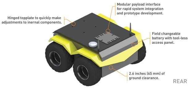 Jackal mobile robot