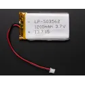 Lithium-Ion-Polymer-Akku 3,7 V 1200 mAh Lithium-Ion-Polymer-Akku 3,7 V 1200 mAh