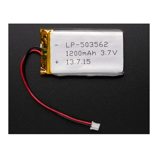 Lithium-Ion-Polymer-Akku 3,7 V 1200 mAh Lithium-Ion-Polymer-Akku 3,7 V 1200 mAh