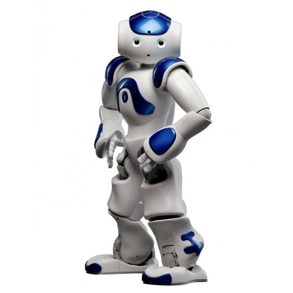 Programmable Humanoid Nao Evolution Robot Blue