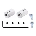 Adaptateur de roue hexagonale 12 mm pour arbre de 4 mm (pack de 2) Adaptateur de roue hexagonale 12 mm pour arbre de 4 mm (pack de 2)