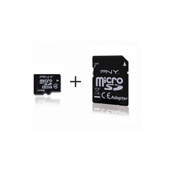 MicroSD-Karte 32 GB mit SD- Adapter