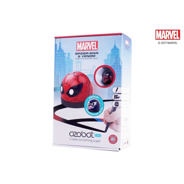 Ozobot Marvel Spider-Man Starter Pack