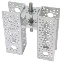ServoCity 1/4" Stehlager mit vier seitlichen Befestigungspunkten ServoCity 1/4" Stehlager mit vier seitlichen Befestigungspunkten