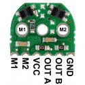 Paire d'encodeurs optiques pour micro-moteurs (version 3.3V)