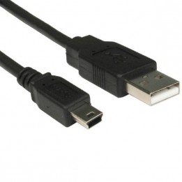 Mini-USB Type-A to mini B Cable
