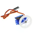 Micro servo 360° 3V tolérant avec roue - compatible micro:bit Micro servo 360° 3V tolérant avec roue - compatible micro:bit