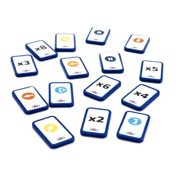 Pack Complémentaire de Cartes Séquentielles Blue-Bot Pack Complémentaire de Cartes Séquentielles Blue-Bot