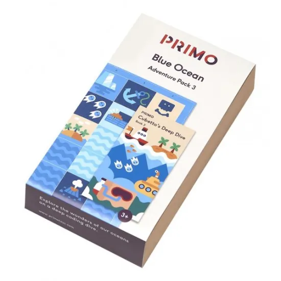Pack aventure Océan pour robot Cubetto Pack aventure Océan pour robot Cubetto