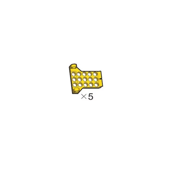5 Plaques adaptatrices W jaunes OLLO 5 Plaques adaptatrices W jaunes OLLO