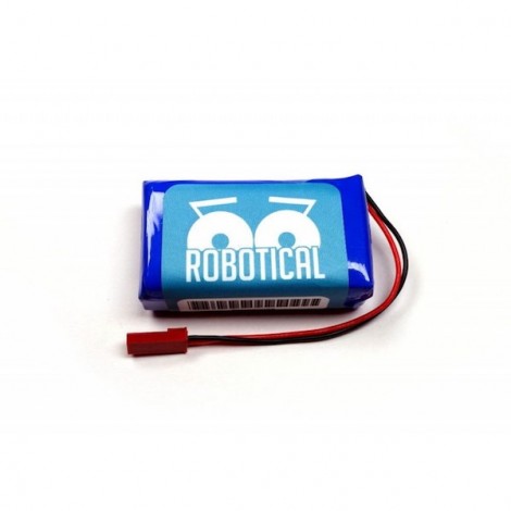 Batterie LiPo 1400 mAh 7.4V pour robot Marty