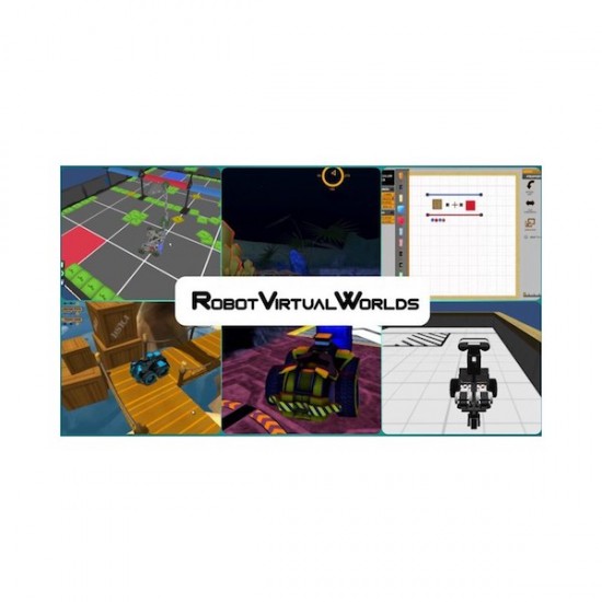 Robot Virtual Worlds 4.0 for Lego Minstorms - 1 user perpetual license