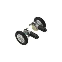 Motorisierte Räder mit Gestell und Positionsregler von Parallax Motorisierte Räder mit Gestell und Positionsregler von Parallax