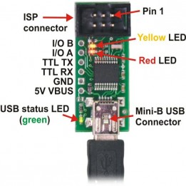 Programmateur AVR USB de Pololu