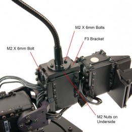 Gooseneck - 250 mm, Dynamixel compatible, for camera or sensors