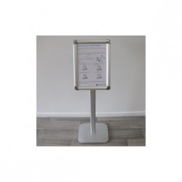 Single Pole Stand with Clip On Frame - Interacting with Pepper robot