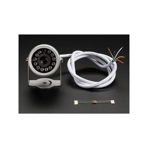 Serielle jpeg-Videokamera mit Infrarot-LED Serielle jpeg-Videokamera mit Infrarot-LED