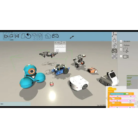 Licence Miranda - simulateur de robots éducatifs Licence Miranda - simulateur de robots éducatifs