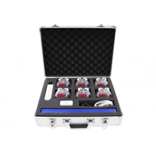 Pack complet 6 BlueBot avec accessoires et valise de transport