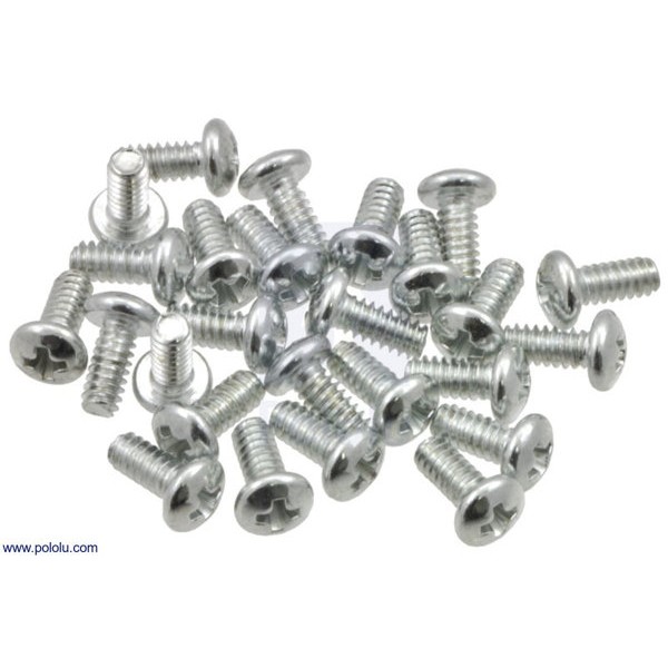 Machine Screw 4-40, 1/4" (pack de 25)