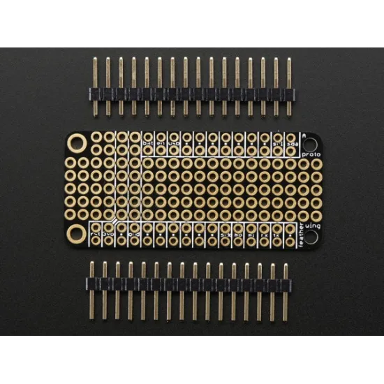 FeatherWing Proto - Prototyping Add-on For All Feather Boards FeatherWing Proto - Prototyping Add-on For All Feather Boards