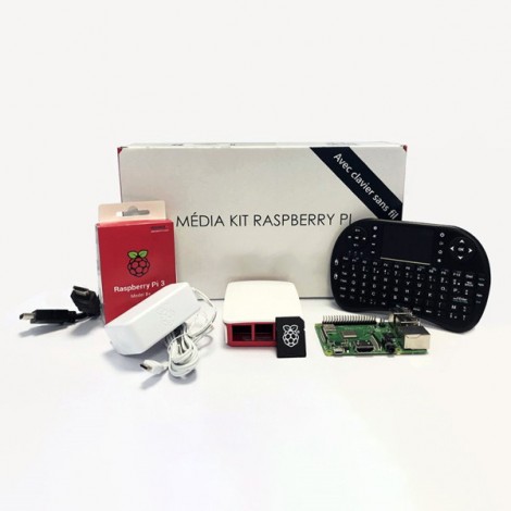 Kit Média Center Raspberry PI 3 B +