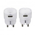2-Port USB Charger Adapter - 5V/2A