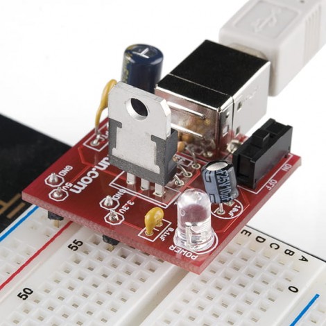 Alimentation USB pour BreadBoard 5/3.3V