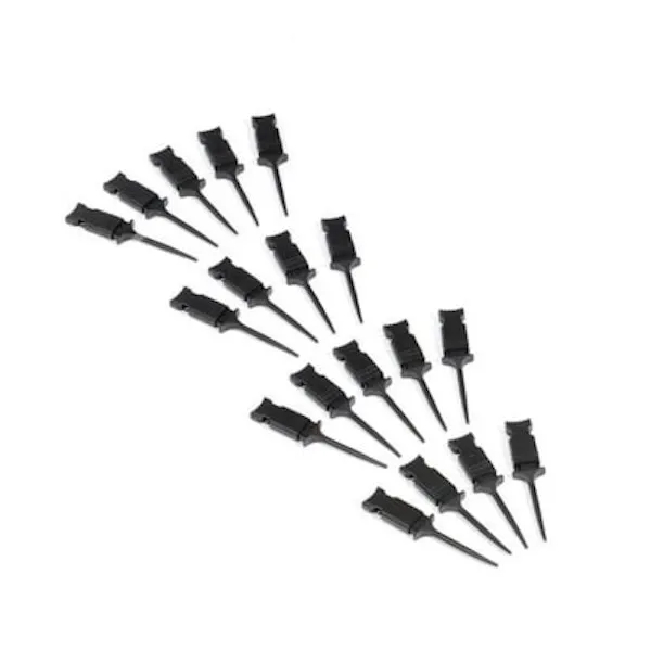 Test Clips 9-Pack for Saleae Logic and Logic 16 (Gen 1) Test Clips 9-Pack for Saleae Logic and Logic 16 (Gen 1)