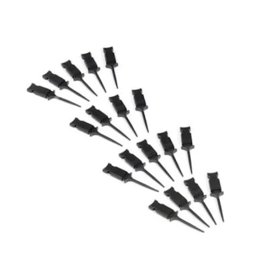 Test Clips 9-Pack for Saleae Logic and Logic 16 (Gen 1) Test Clips 9-Pack for Saleae Logic and Logic 16 (Gen 1)