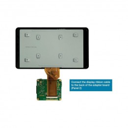 Offizieller 7" Touchscreen 800 x 480 für Raspberry Pi