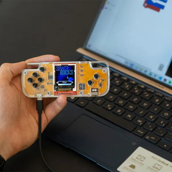 Nibble Educational DIY Retro Game Console Kit (with tools)