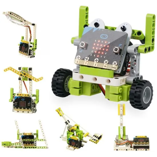 Pack Ring:bit Bricks - compatible Lego pour micro:bit (carte micro:bit non incluse) Pack Ring:bit Bricks - compatible Lego pour micro:bit (carte micro:bit non incluse)