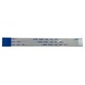 Câble FFC / FPC, 15 Conducteur(s), 1 mm, Contacts cotés opposés, 7.9 ", 200 mm, Blanc