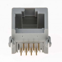 RS PRO Female Cat 5 RJ45 Connector, Unshielded Right Angle PCB Mount