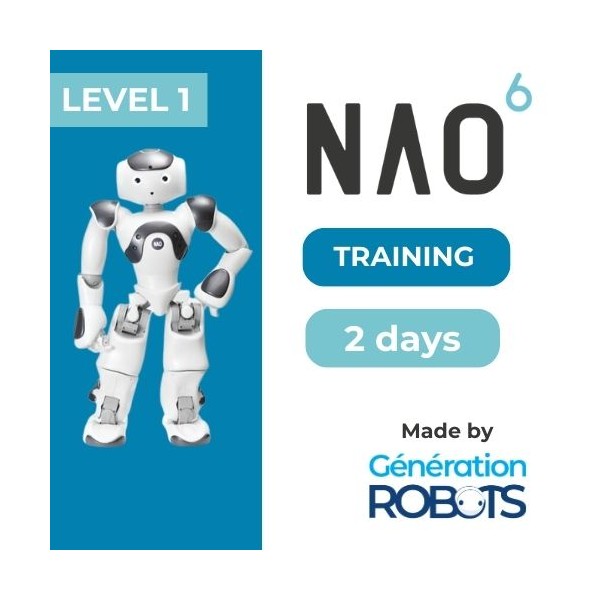 Formation programmation NAO - Niveau 1 "Buddy" - 2 jours