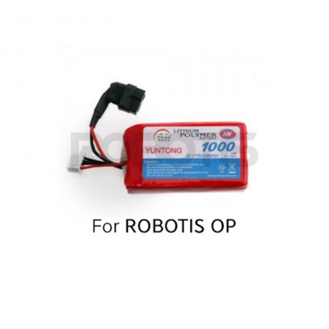 1.1V 1,000 mAh Battery for TurtleBot3 and Robotis OP - LB-011
