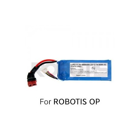 LB-012 batteria di ricambio per Turtlebot 3 e Robotis OP (11,1V 1800mAh)