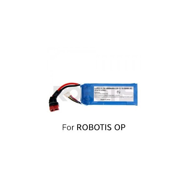 LB-012 batteria di ricambio per Turtlebot 3 e Robotis OP (11,1V 1800mAh)