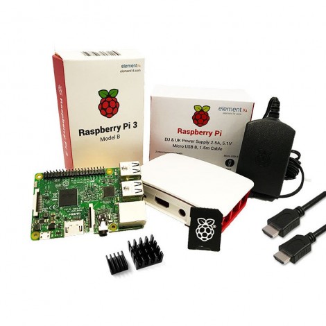 Offizieller Starter Kit Raspberry Pi 3 Modell B