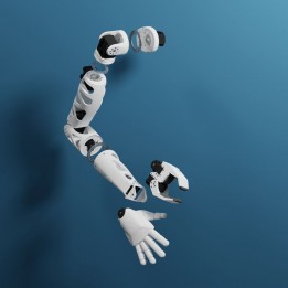 Humanoider Open-Source-Roboter Reachy