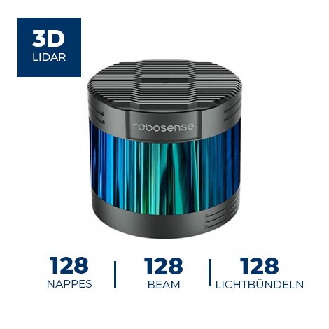 Télémètre laser 3D RS-Ruby Robosense (LiDAR)