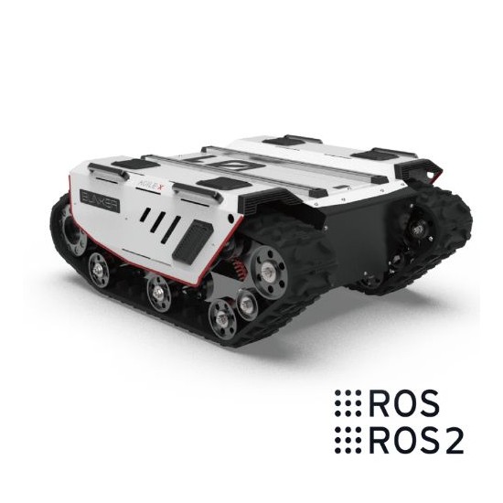 Robot mobile à chenilles Bunker (UGV)