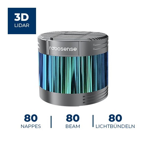 Télémètre laser 3D RS-Ruby-Lite Robosense (LiDAR)