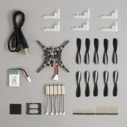 Programmierbare Crazyflie 2.1 Nano-Drohne (UAV) - Getting Started Bundle