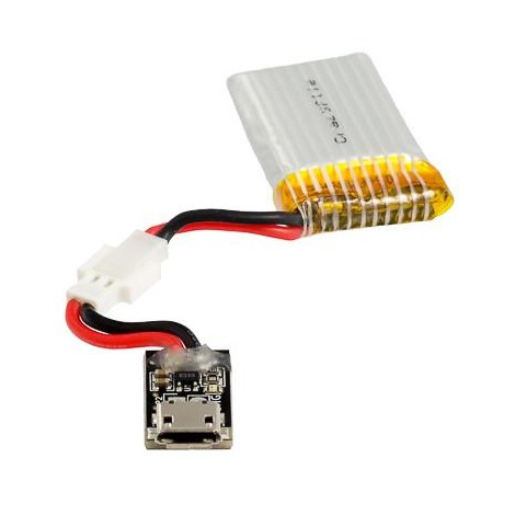 240 mAh Battery and Charger for Crazyflie 2.1 Drone