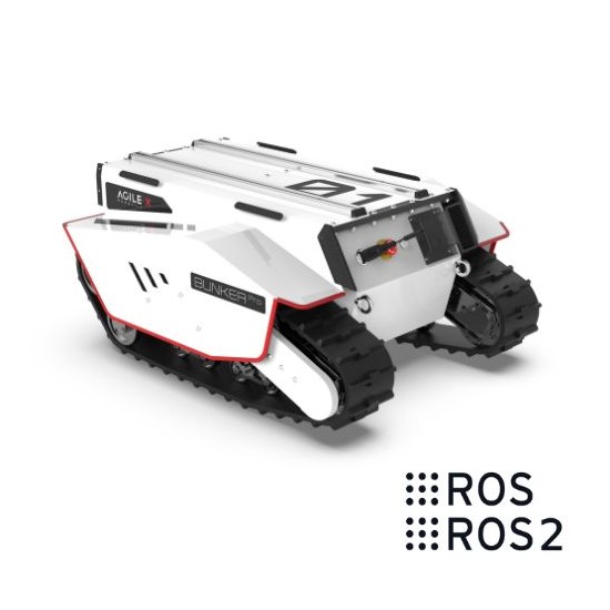 Robot mobile à chenilles Bunker Pro (UGV)