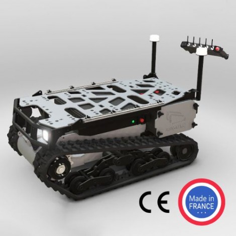 Ortsbeweglicher Raupen-Roboter TEC800 (UGV)