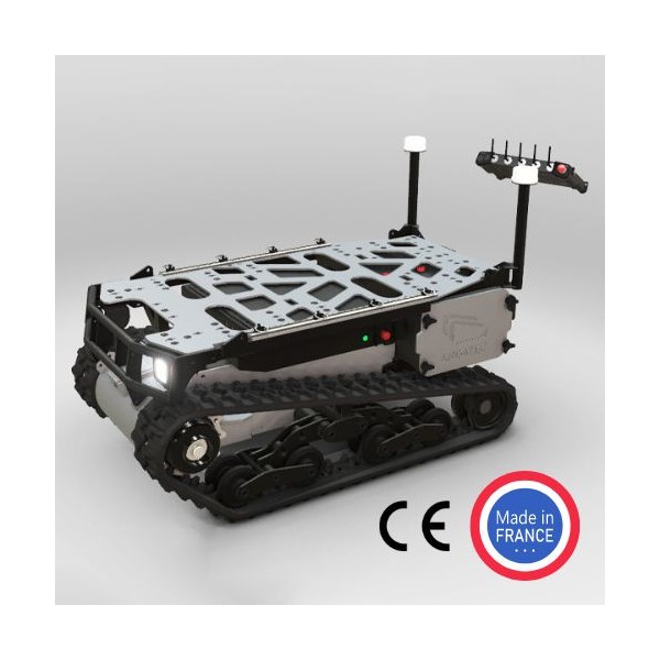 Robot mobile à chenilles TEC800 (UGV)
